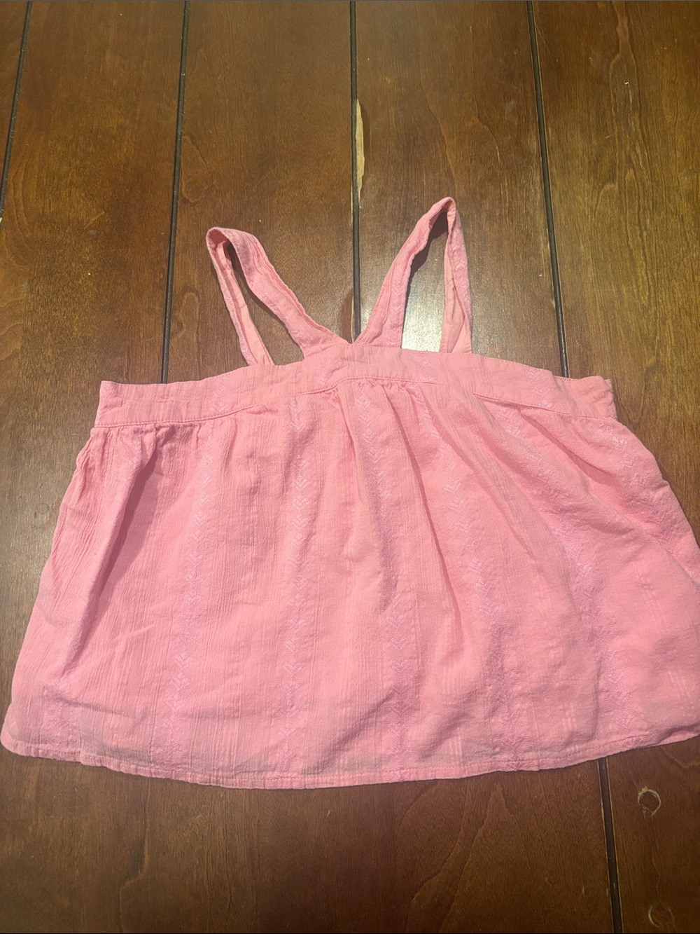 GAP Light Pink Girls' Tank Top with Double Straps